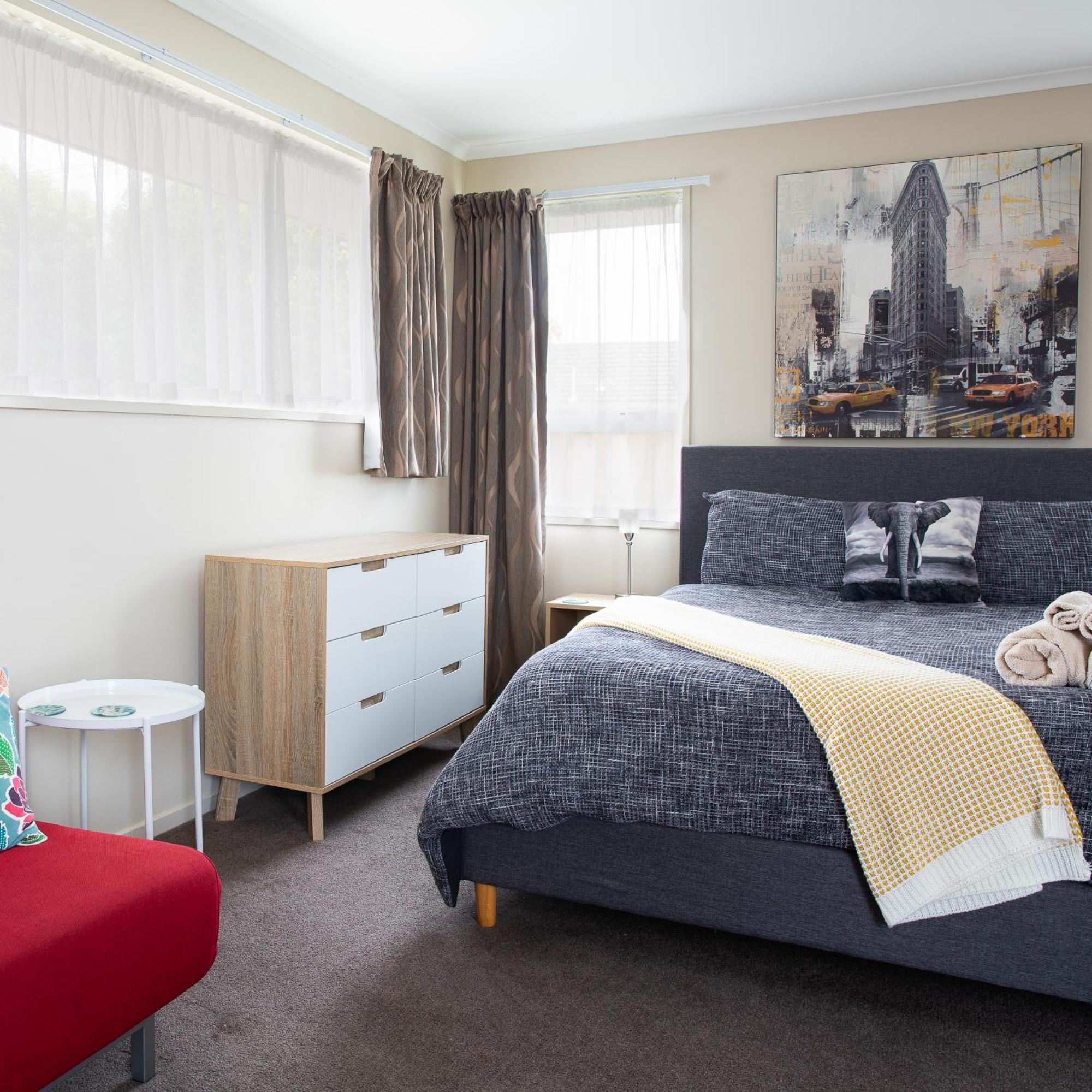 Chic Private Studio 5 Mins From Airport And Shops Christchurch Dış mekan fotoğraf
